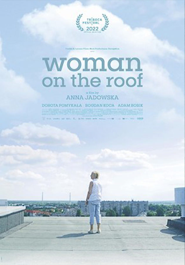 Woman on the roof