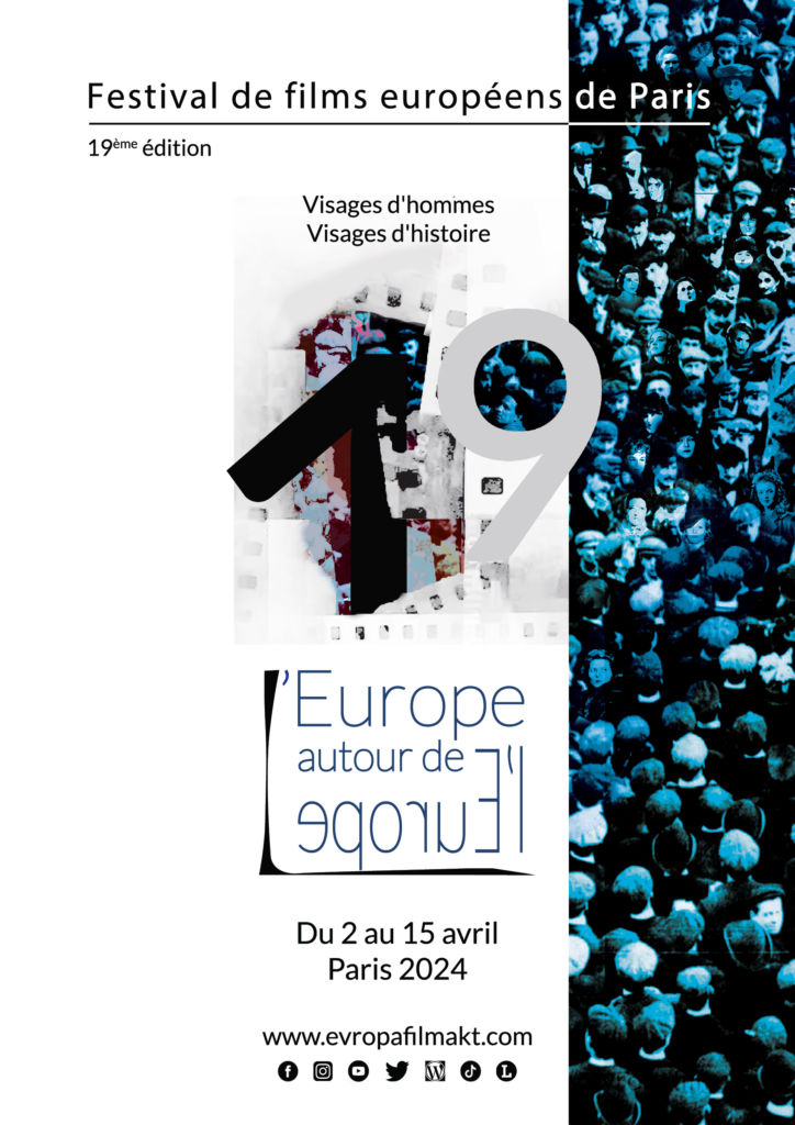 Poster for the Paris European Film Festival 2024.