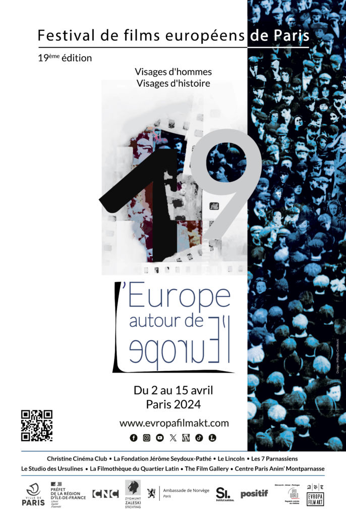 Affiche du Festival des films européens de Paris 2024.