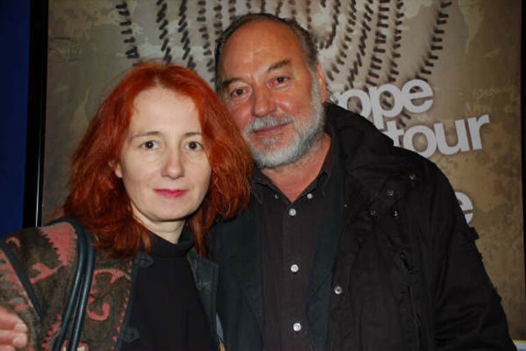 Le directeur de la photographie slovène Karpo Godina au festival L’Europe autour de l’Europe en 2008.